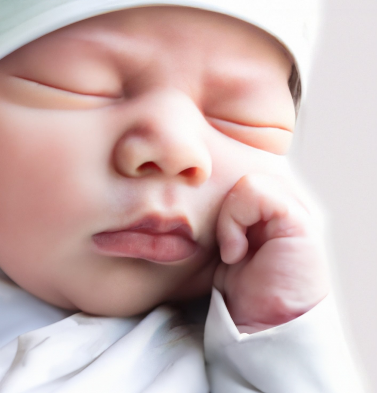 8k hires ultrasound baby image