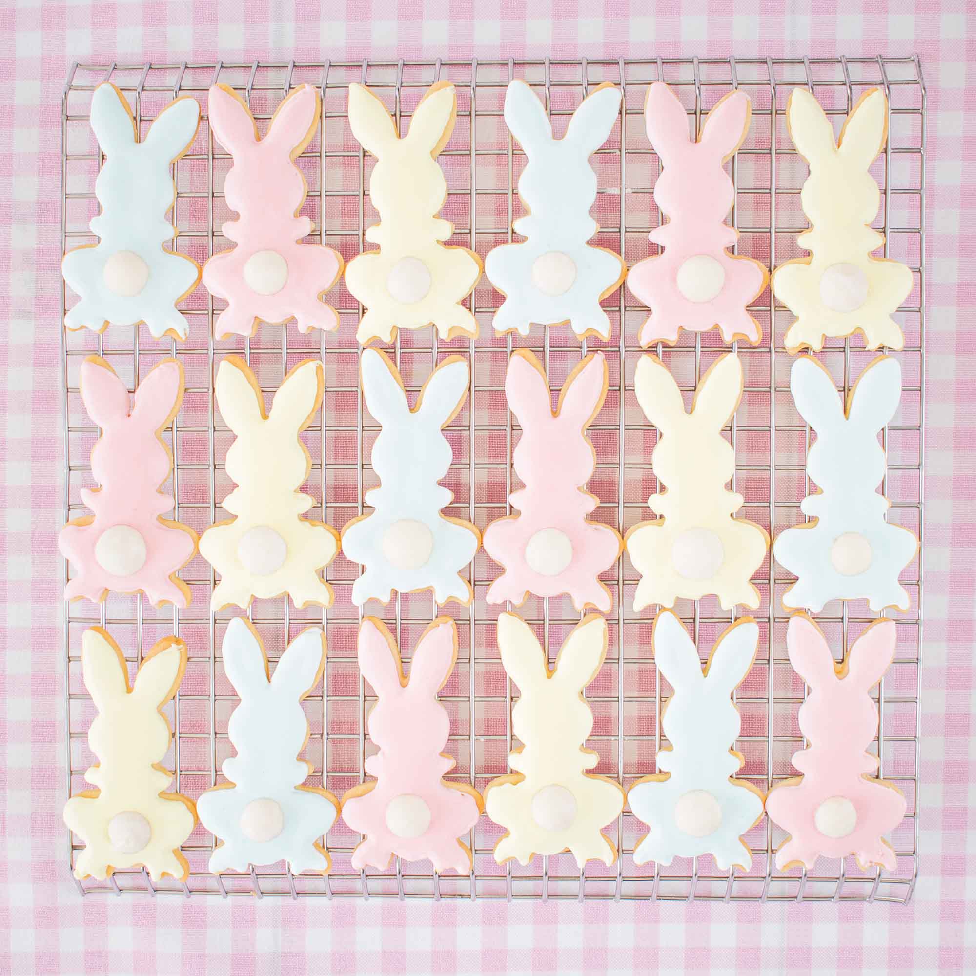 Gender Reveal Cookies - Bunny cookies